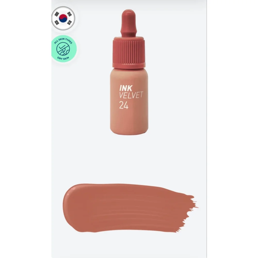 Women's Peripera Ink Velvet Lipstick Shade 24 Nude